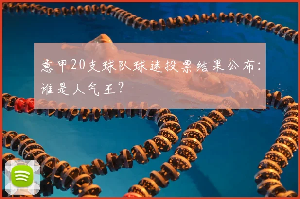 意甲20支球队球迷投票结果公布：谁是人气王？